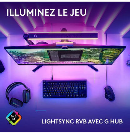 Clavier Logitech gaming filaire G515 LIGHTSPEED TKL (920-012872)