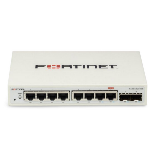 Commutateur FortiSwitch FS‑108F - 8 ports RJ45 + 2 SFP, Intégration FortiGate