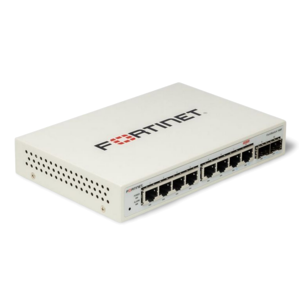 Commutateur FortiSwitch FS‑108F - 8 ports RJ45 + 2 SFP, Intégration FortiGate