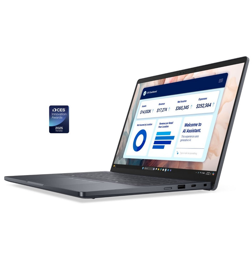 Ordinateur portable Dell Pro 14 Premium (PA14250) IA intégrée Core 7-266V 16 GB 512 SSD Win Pro 11