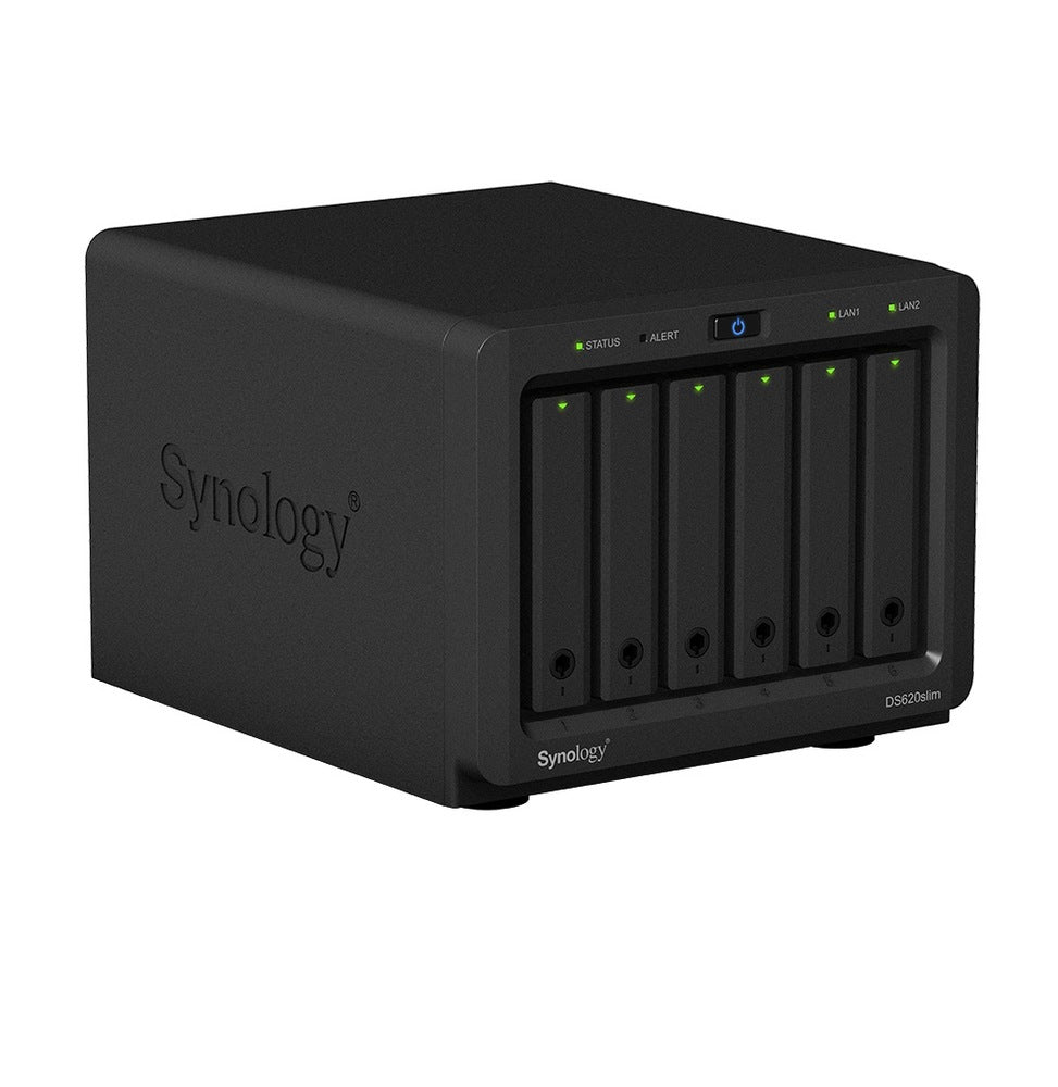 Serveur NAS DS620slim Synology DiskStation 6 Baies
