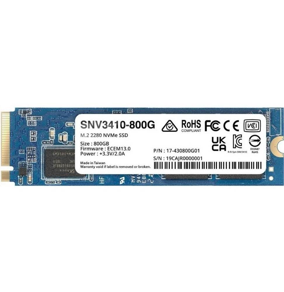Disque Dur Synology SNV3410 800GB SSD NVMe M.2 2280 (SNV3410-800G) - Logically