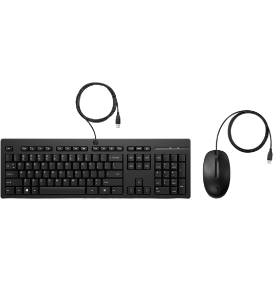 Ensemble combiné clavier et souris filaires HP 225 (AX2Y7AA)