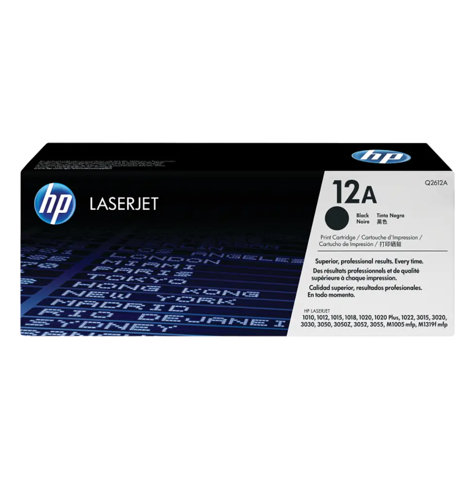 HP 12A toner LaserJet noir authentique (Q2612A)
