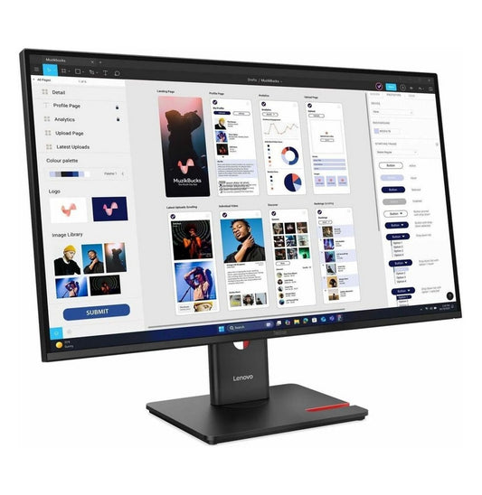 Écran ThinkVision T32UD-40 31,5" UHD USB-C Docking (64B0GAT1EU)