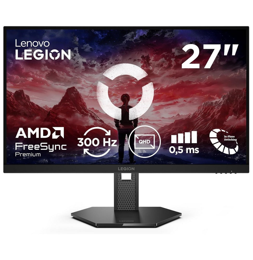 Écran Lenovo Gaming 27" Legion 27Q-11 QHD 300Hz (67D3GAC1EU)