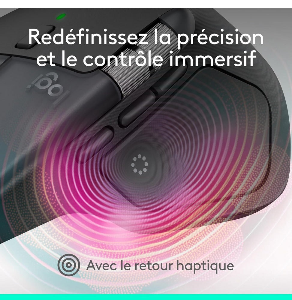 Souris Logitech sans fil et Bluetooth MX Master 4 (910-007562)