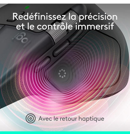 Souris Logitech sans fil et Bluetooth MX Master 4 (910-007562)