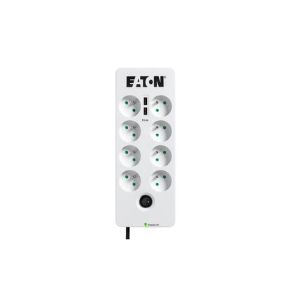 Multiprise Eaton Protection Box 8 Tel@ USB FR PB8TUF