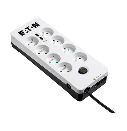 Multiprise Eaton Protection Box 8 Tel@ USB FR PB8TUF