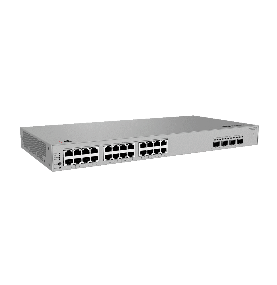 Switch Huawei eKitEngine S220S-24LP4JX 24*10/100/1000BASE-T ports (195 W PoE+) (98012519)