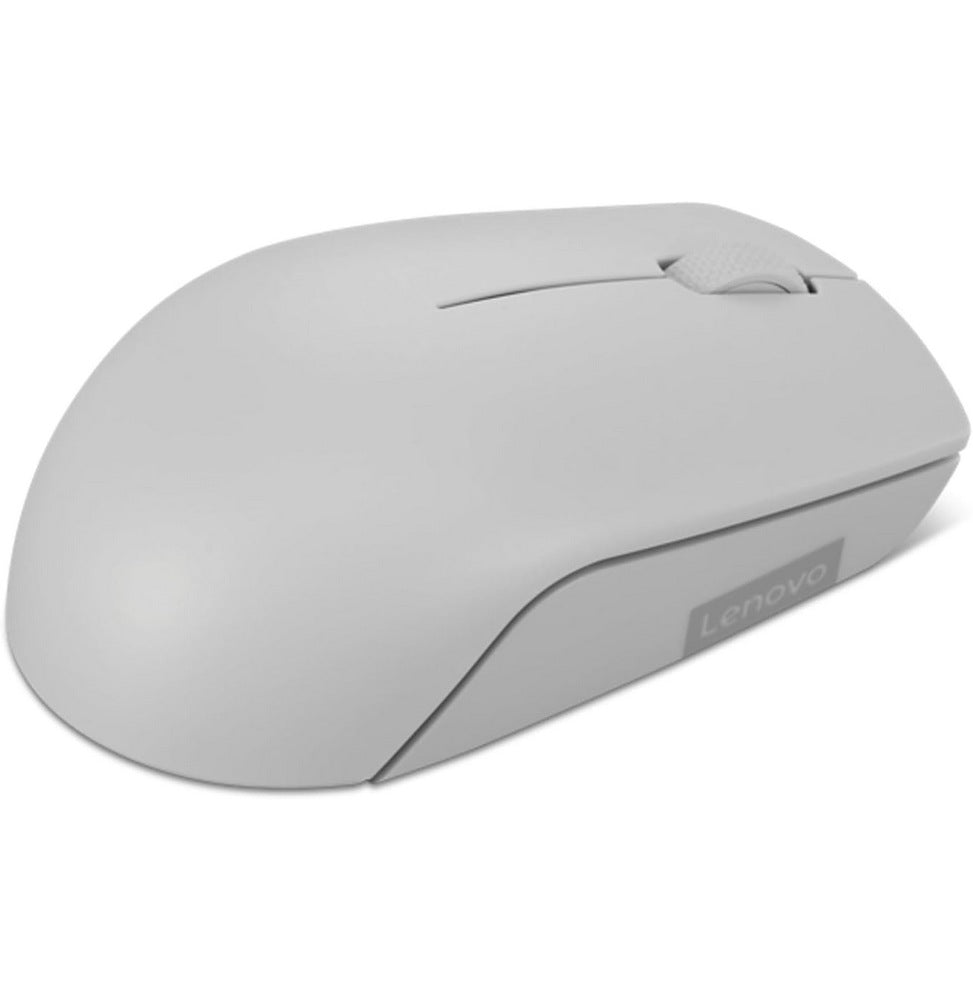 Souris sans fil compacte Lenovo 300 (Gris arctique) avec batterie (GY51L15678) - LogicallyLenovo