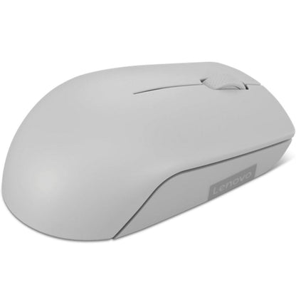 Souris sans fil compacte Lenovo 300 (Gris arctique) avec batterie (GY51L15678) - LogicallyLenovo