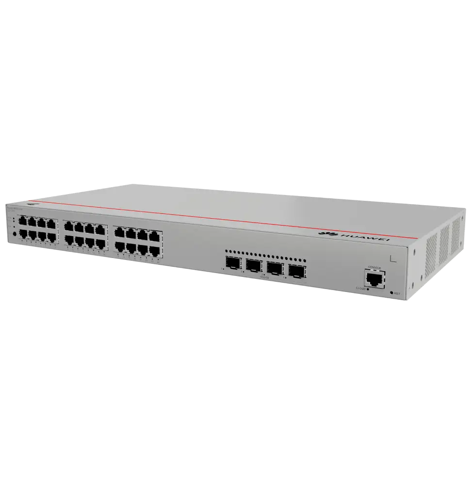 Switch Huawei eKitEngine S220-24P4X 24*10/100/1000BASE-T ports (400W PoE+) (98012376)