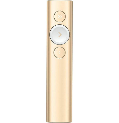Télécommande de présentation Logitech Wireless Presenter Spotlight Gold (910-004862) - Logically