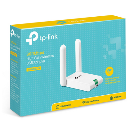 Adaptateur TP-Link TL-WN822N USB Wi-Fi à gain élevé 300 Mbps (TL-WN822N)