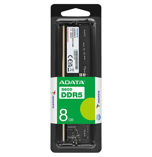 Barrette mémoire ADATA U-DIMM 8GB DDR5-5600 MHz - PC bureau (AD5U56008G-S)