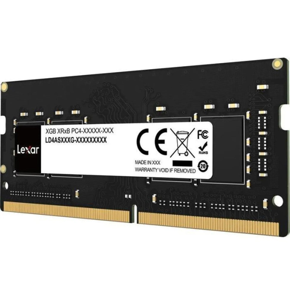 Barrette mémoire Lexar SO-DIMM 8GB DDR4 3200 MHz (LD4AS008G-B3200GSST)