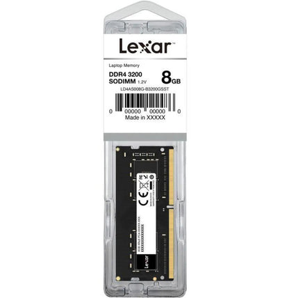 Barrette mémoire Lexar SO-DIMM 8GB DDR4 3200 MHz (LD4AS008G-B3200GSST)