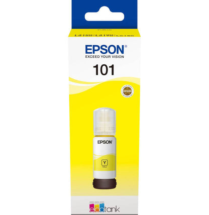 Epson 101 Jaune - Bouteille d'encre Epson EcoTank d'origine (C13T03V44A) - Logically