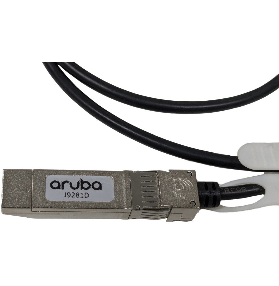 HPE Aruba Networking 10G SFP+ to SFP+ 1m Direct Attach Copper Cable (J9281D)