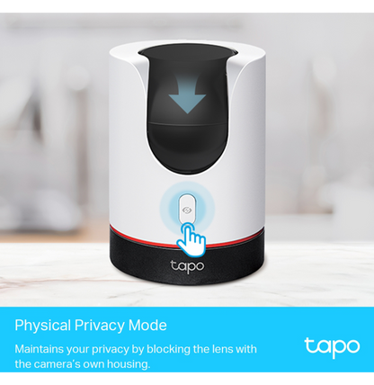 Caméra de sécurité AI panoramique et inclinable 2K QHD WiFi (TAPOC225)