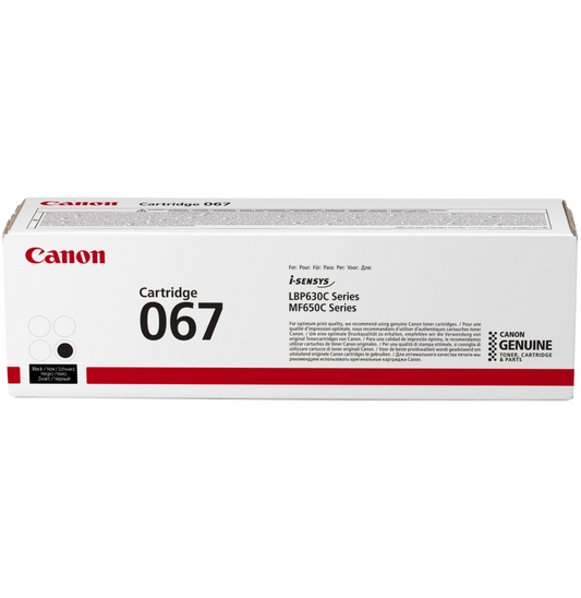 Canon 067 Noir - Toner Canon d'origine (5102C002AA)