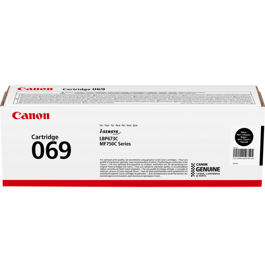 Canon 069 Noir - Toner Canon d'origine (5094C002)