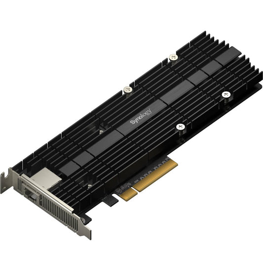 Carte adaptateur Synology 1port 10GbE RJ45 + SSD M.2 combiné (E10M20-T1)