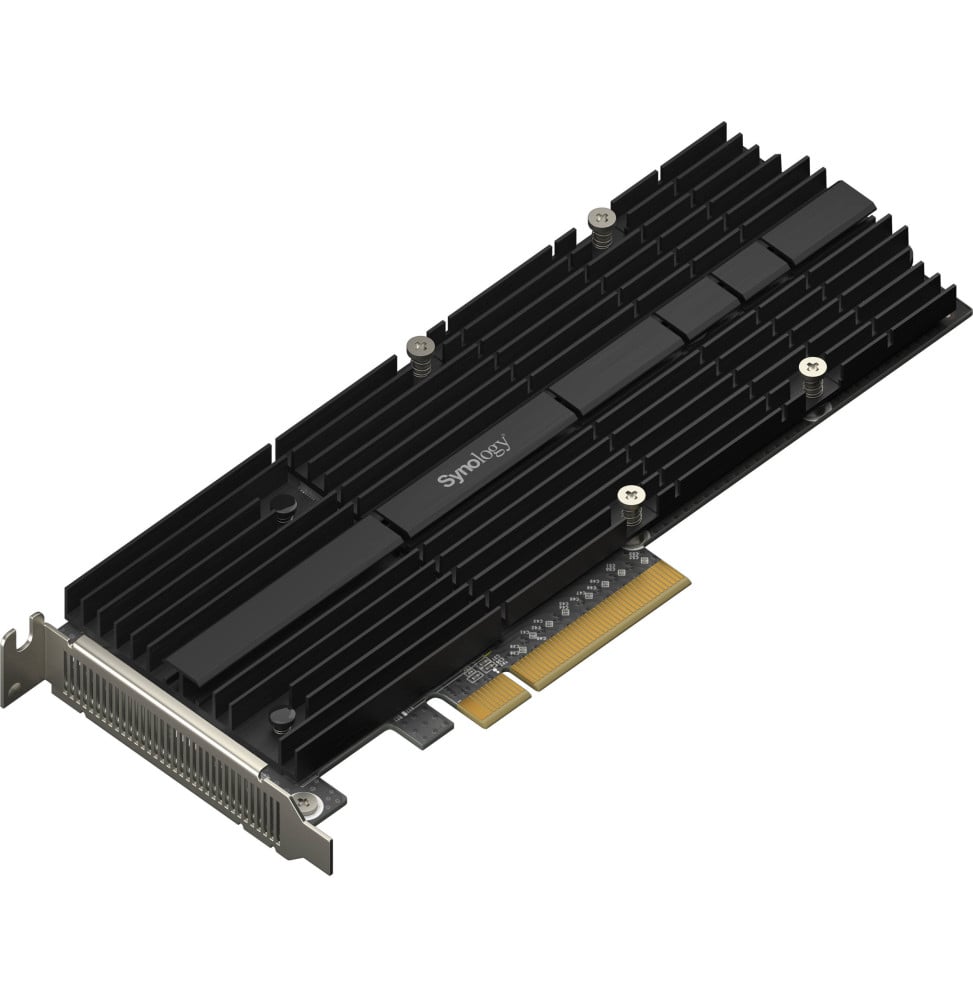 Carte adaptateur Synology M2D20 SSD M.2 à deux logements pour l'accélération du cache