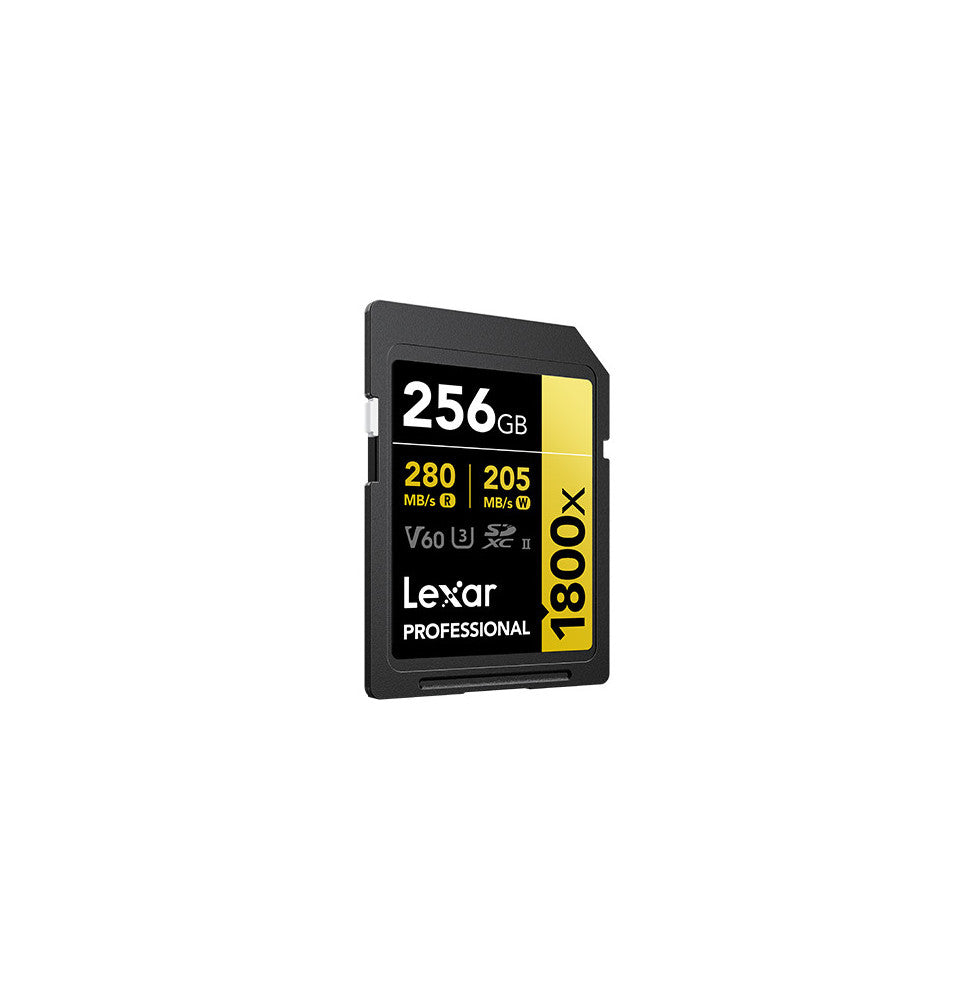 Carte SD Lexar Professional 1800x GOLD 