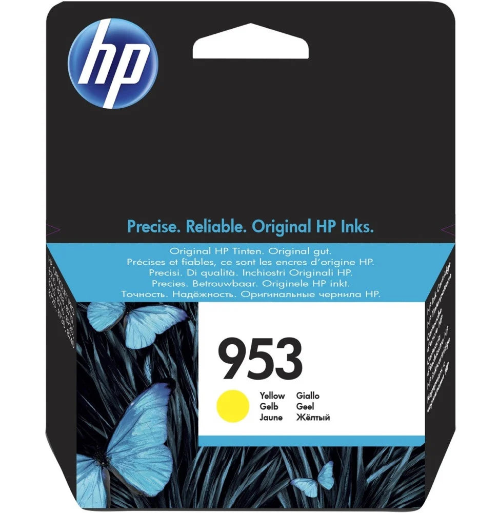HP 953 Cartouche d’encre jaune authentique (F6U14AE)