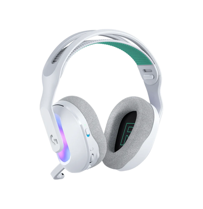 Casque Gaming sans fil avec LIGHTSPEED RGB G522 Blanc (981-001550)