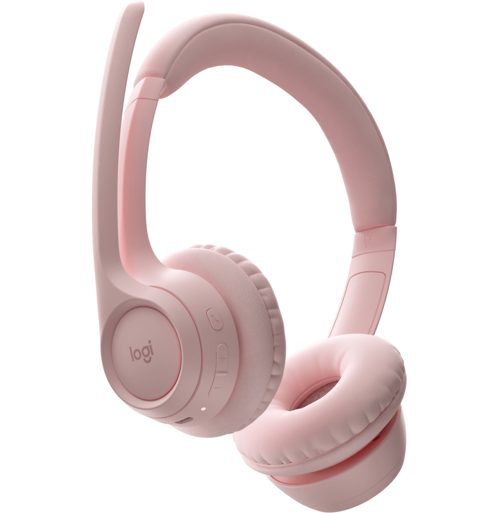 Casque sans fil Logitech Zone 300 Rose (981-001412)