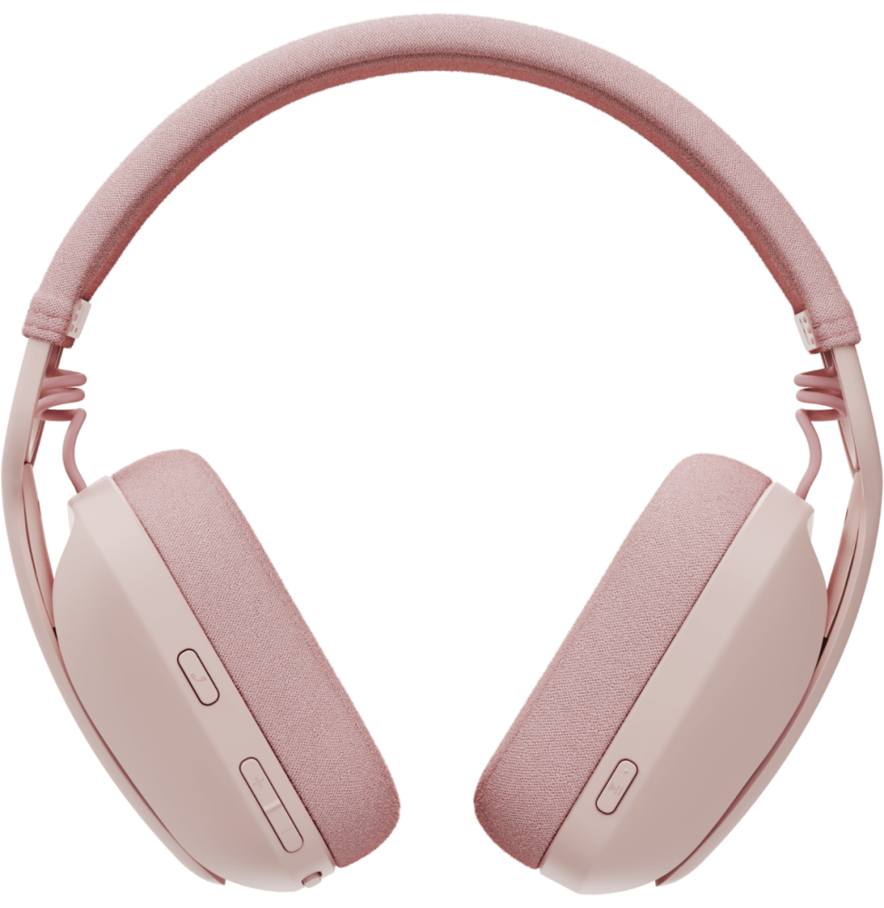 Casque sans fil Logitech Zone Vibe 100 - Rose (981-001224)