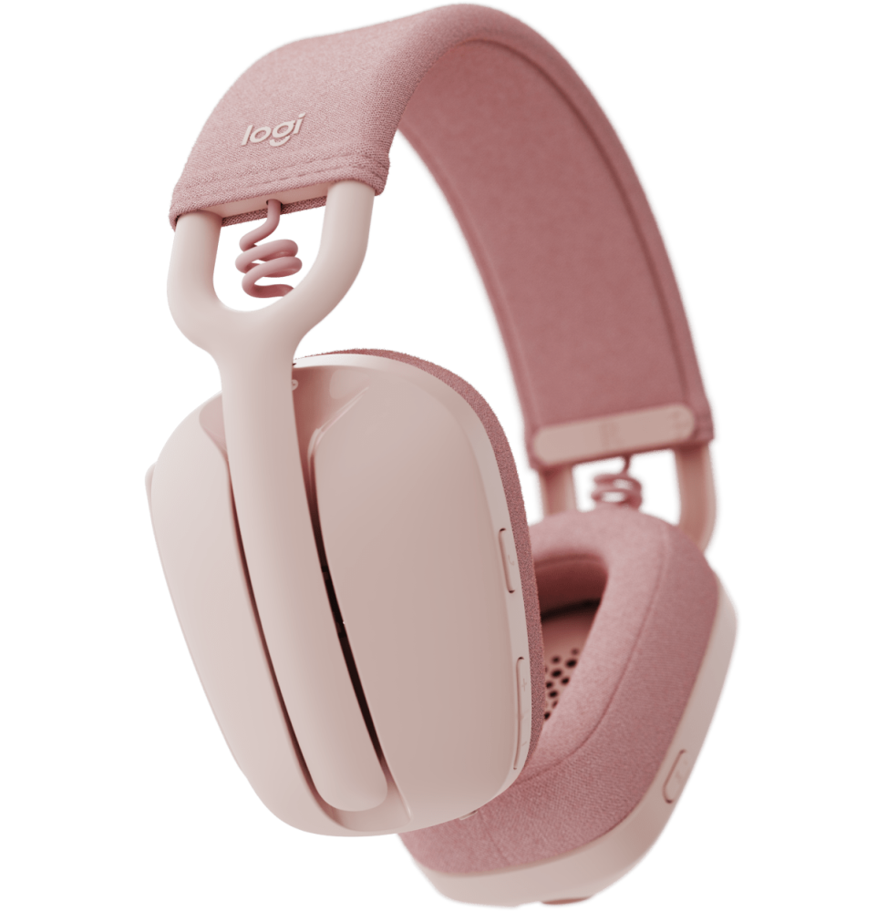 Casque sans fil Logitech Zone Vibe 100 - Rose (981-001224)