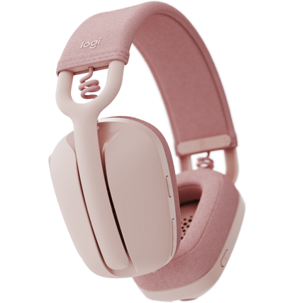 Casque sans fil Logitech Zone Vibe 100 - Rose (981-001224)