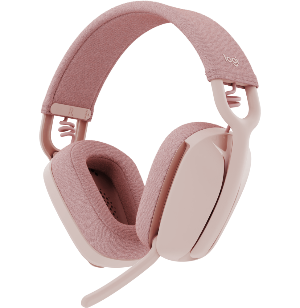 Casque sans fil Logitech Zone Vibe 100 - Rose (981-001224)