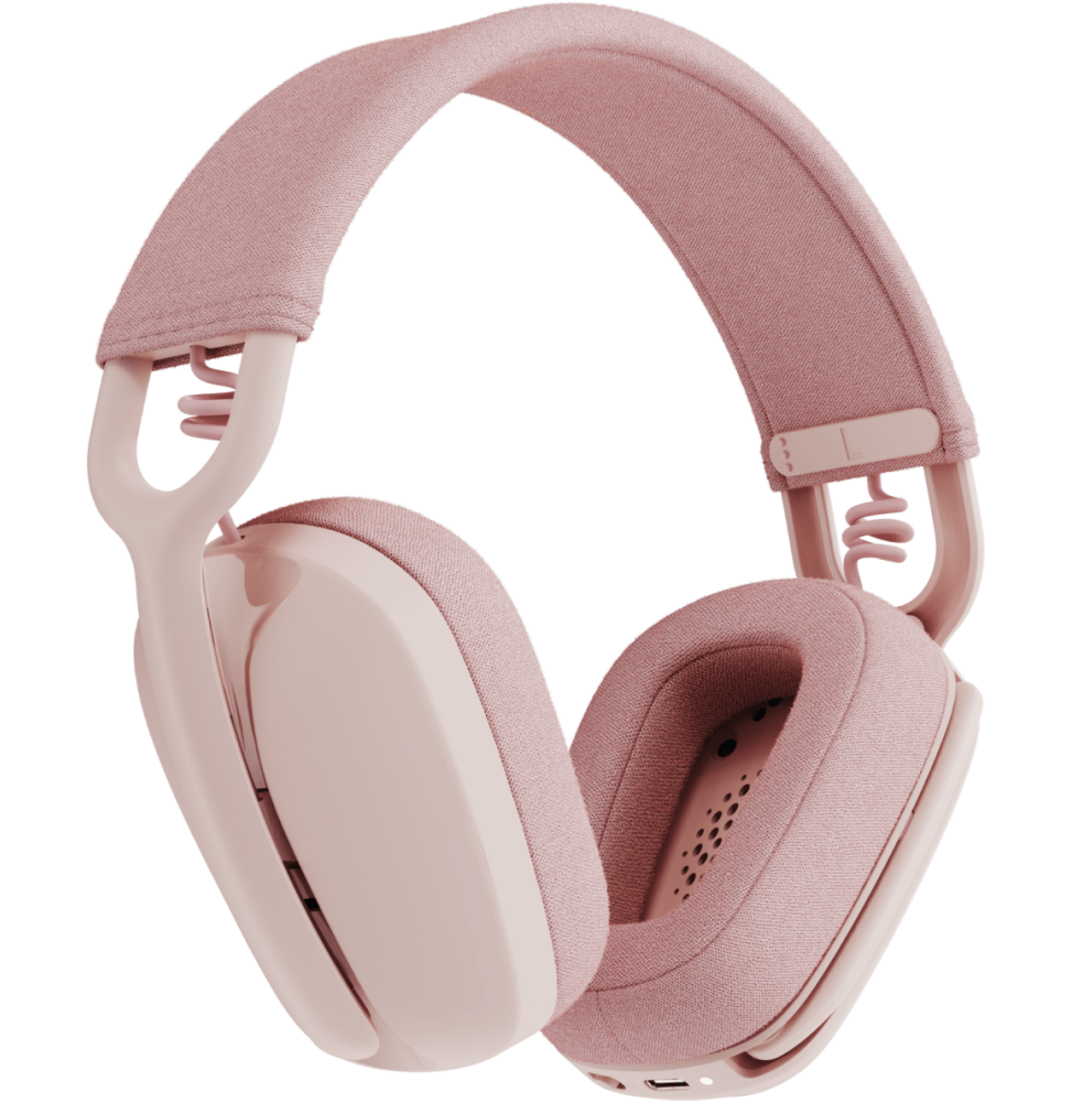 Casque sans fil Logitech Zone Vibe 100 - Rose (981-001224)