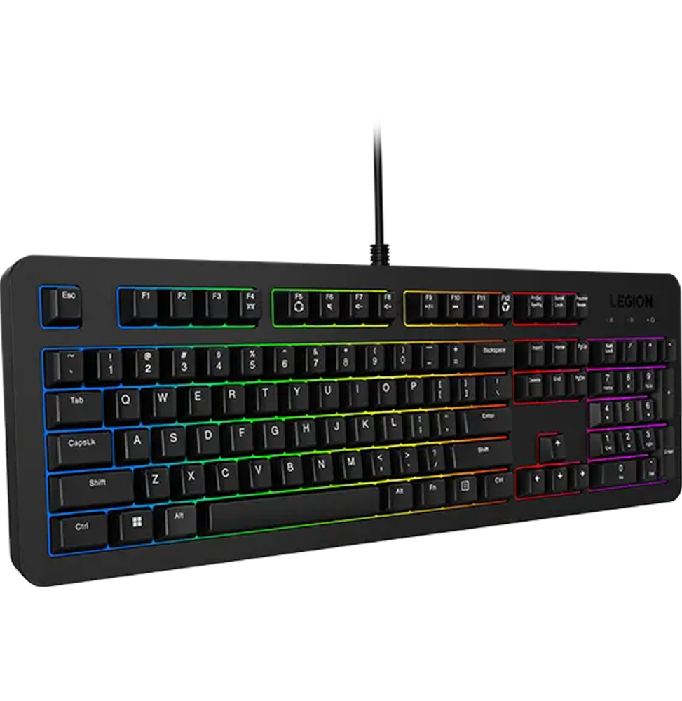 Clavier filaire Gaming RGB Lenovo Legion K310 - Français (GY41N91869)