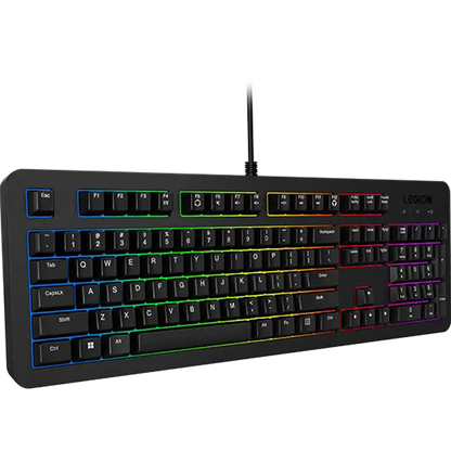 Clavier filaire Gaming RGB Lenovo Legion K310 - Français (GY41N91869)
