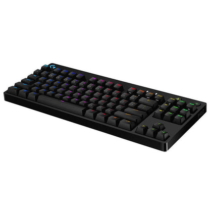 Clavier gaming rétroéclairé mécanique Logitech G PRO - Noir Français Azerty - Logically