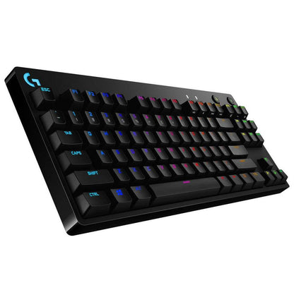 Clavier gaming rétroéclairé mécanique Logitech G PRO - Noir Français Azerty - Logically