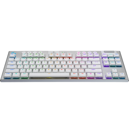 Clavier Logitech gaming sans fil G915 X TKL Blanc (920-012737)
