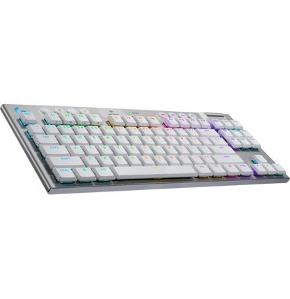 Clavier Logitech gaming sans fil G915 X TKL Blanc (920-012737)
