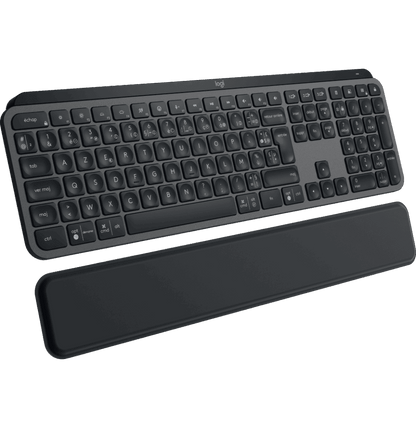 Clavier sans fil Logitech MX Keys Plus avec repose-poignets - Logically