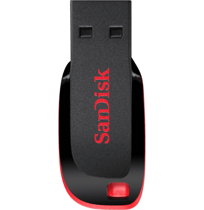Clé USB SanDisk Cruzer Blade 128 Go (SDCZ50-128G-B35) - Logically