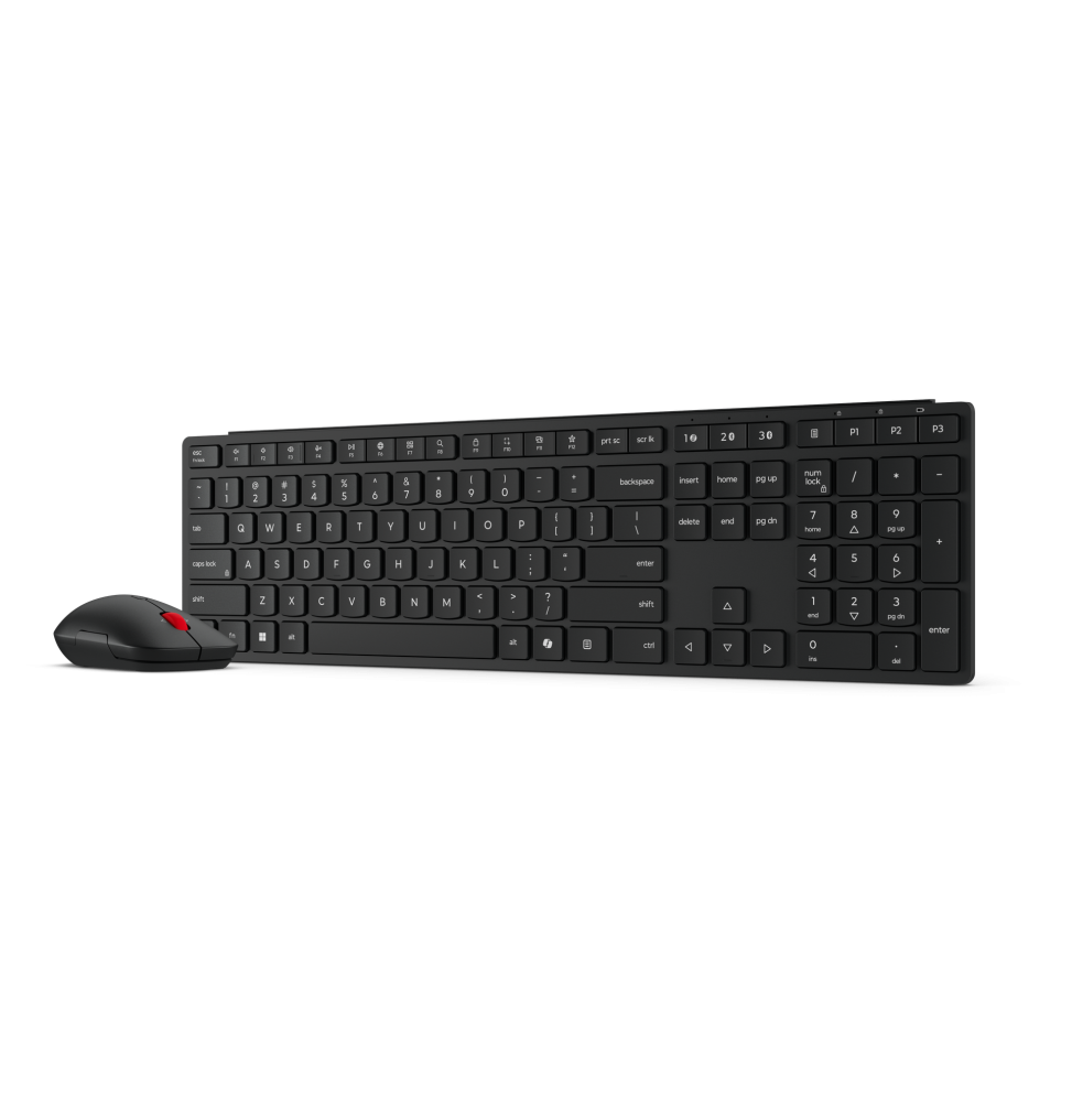 Pack Clavier et Souris Lenovo sans fil Multi-ModePro 6000 - Français (4X31S04821)
