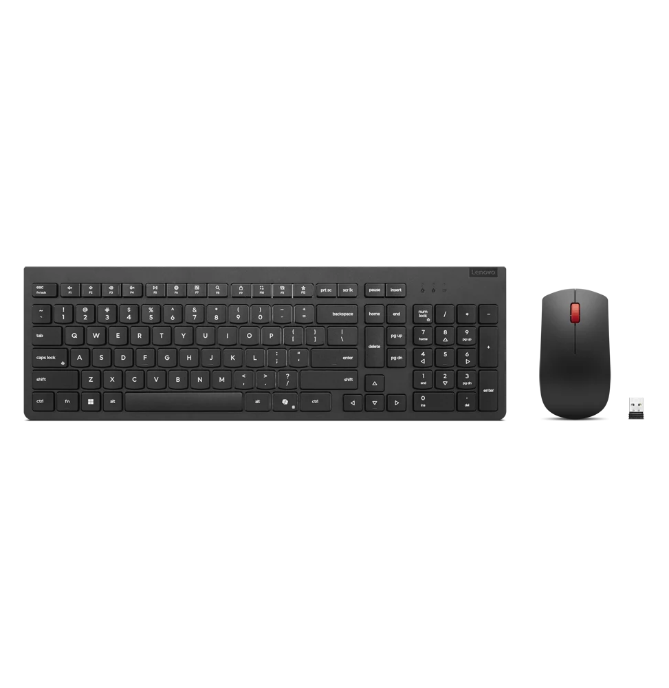 Pack Clavier et Souris sans fil Lenovo Essential Gen2 - Français (4X31R64464)