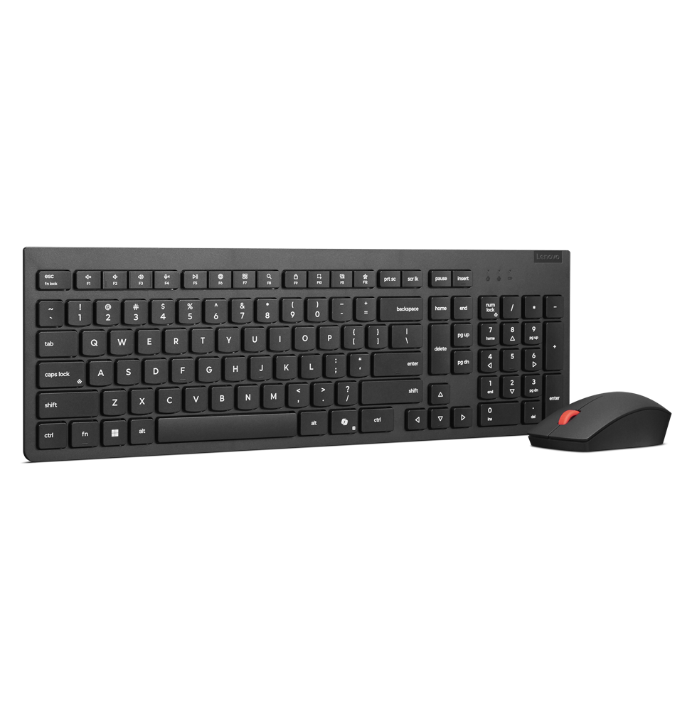 Pack Clavier et Souris sans fil Lenovo Essential Gen2 - Français (4X31R64464)